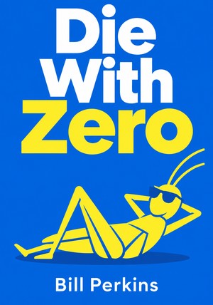 Book cover of Die With Zero by Bill Perkins — critical summary review on 12min