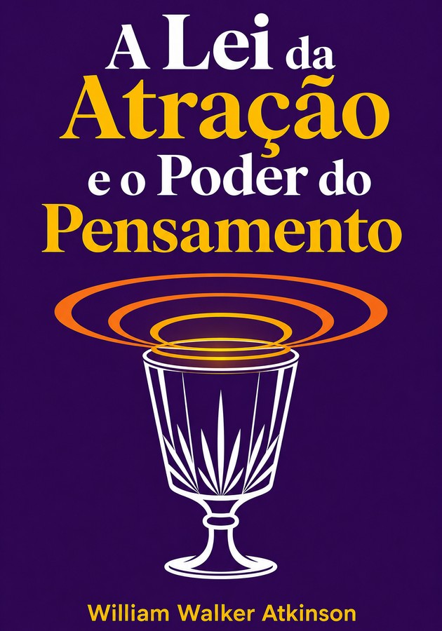 Capa do livro A Lei da Atração e o Poder do Pensamento, de William Walker Atkinson — resumo e resenha crítica no 12min