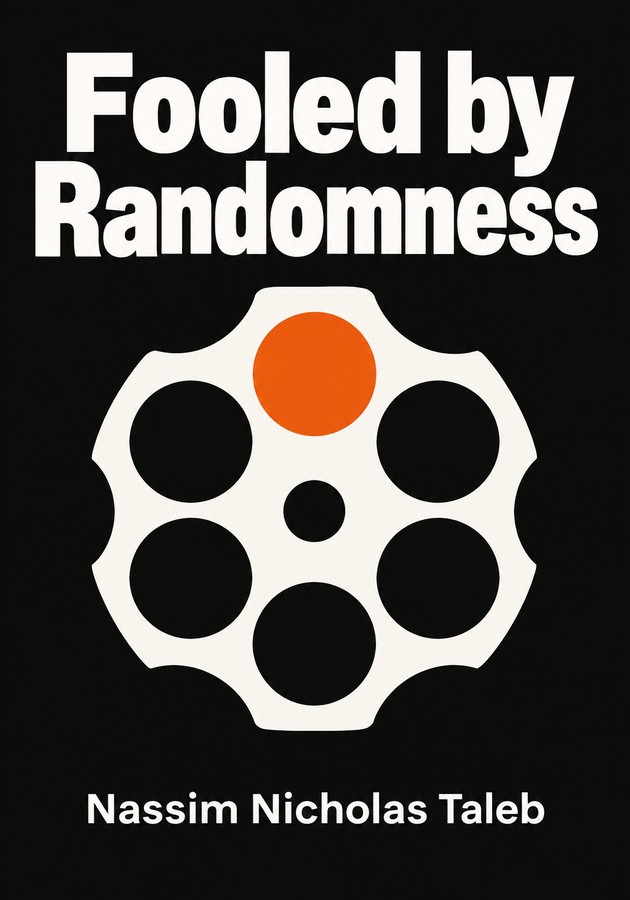 Book cover of Fooled by Randomness by Nassim Nicholas Taleb — critical summary review on 12min