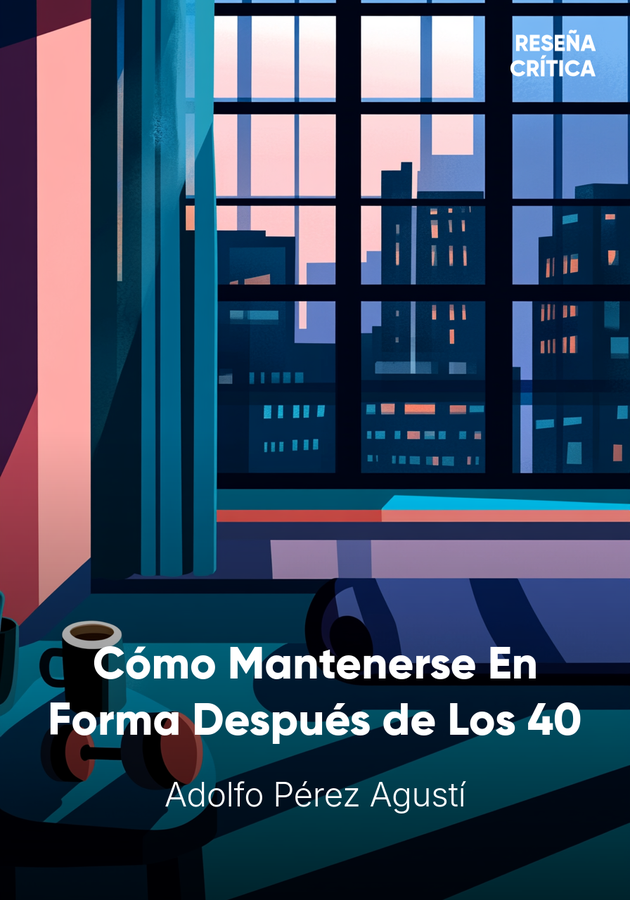Portada del libro Cómo Mantenerse En Forma Después de Los 40, de Adolfo Pérez Agustí — resumen crítico y reseña en 12min