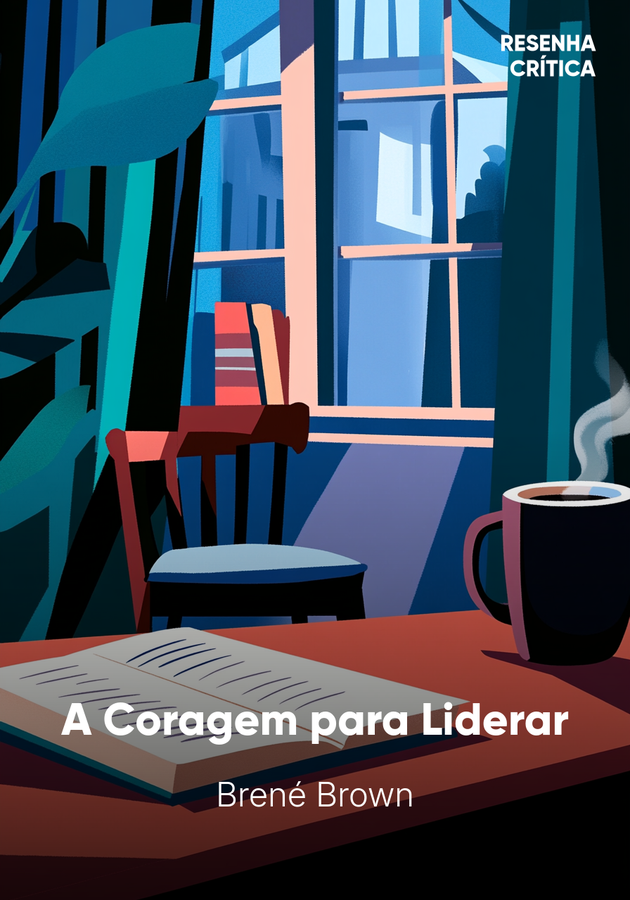 Capa do livro A Coragem para Liderar, de Brené Brown — resumo e resenha crítica no 12min