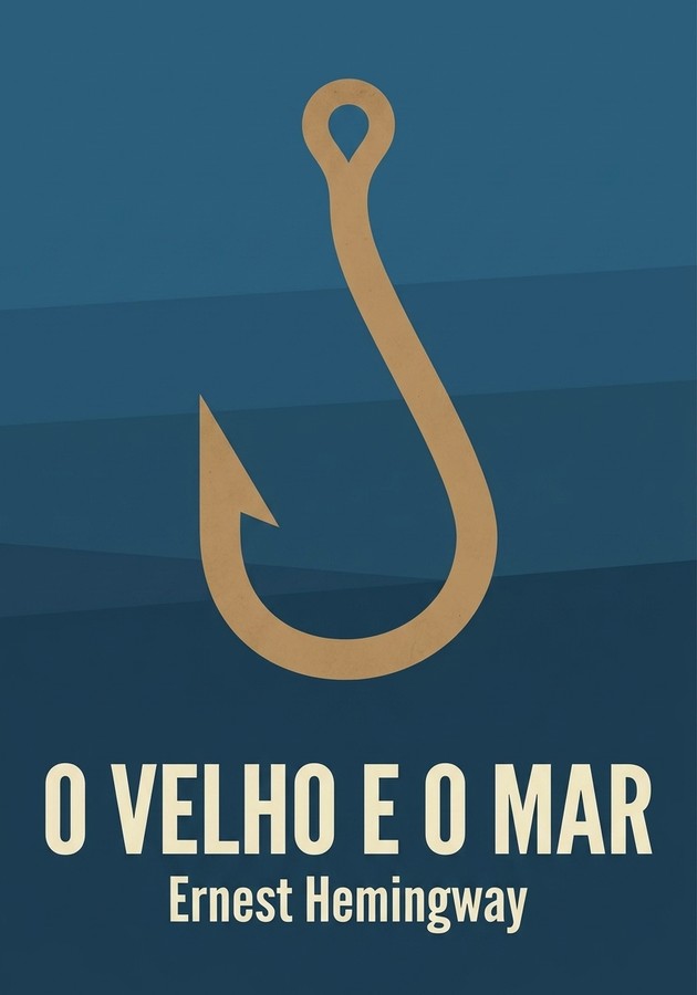 Capa do livro O velho e o mar, de Ernest Hemingway — resumo e resenha crítica no 12min