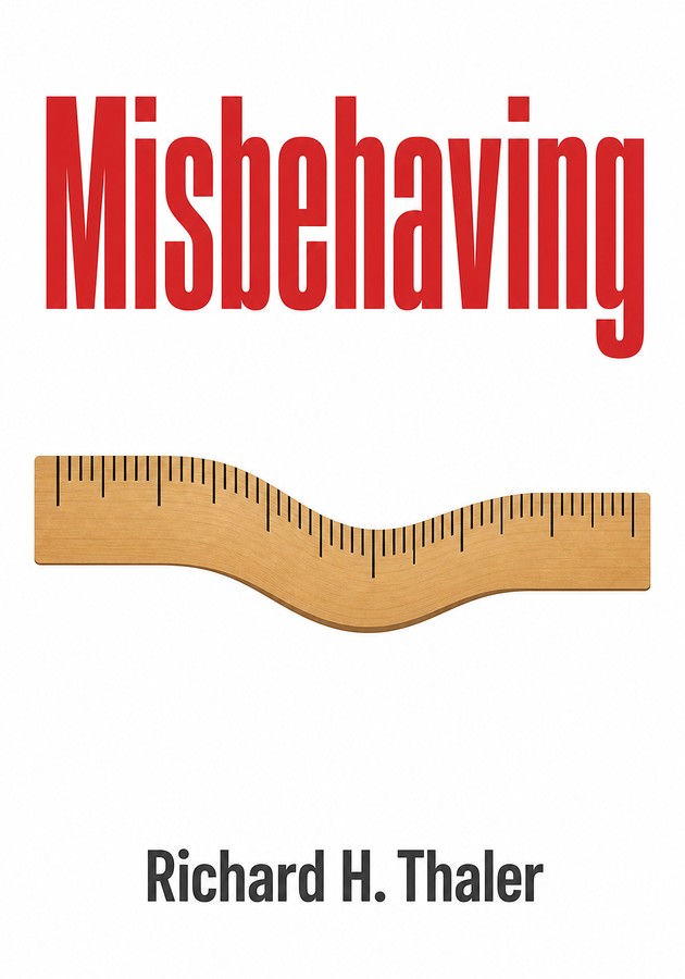 Capa do livro Misbehaving, de Richard H. Thaler — resumo e resenha crítica no 12min