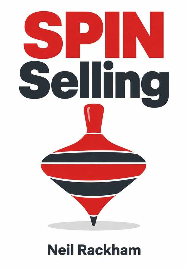 Portada del libro SPIN Selling, de Neil Rackham — resumen crítico y reseña en 12min