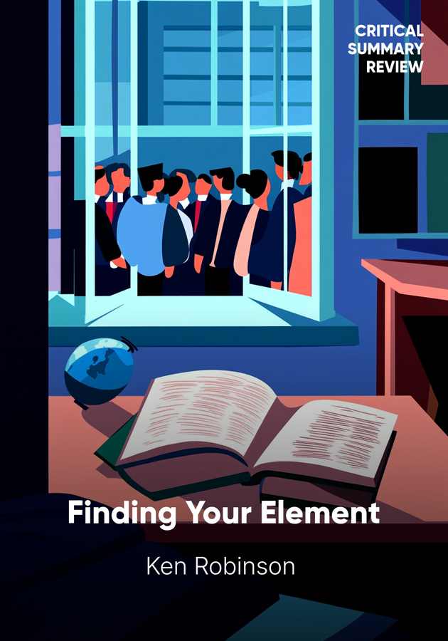 Book cover of Finding Your Element by Ken Robinson — critical summary review on 12min