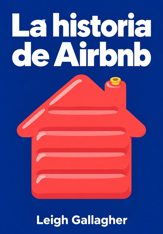 Portada del libro La historia de Airbnb, de  Leigh Gallagher — resumen crítico y reseña en 12min