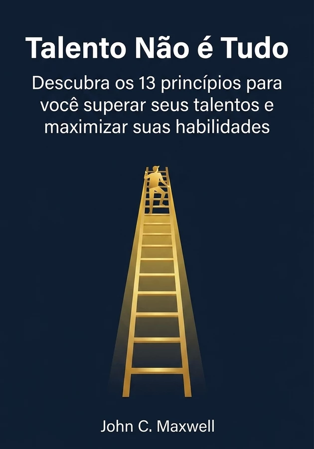Capa do livro Talento Não é Tudo, de John C. Maxwell — resumo e resenha crítica no 12min