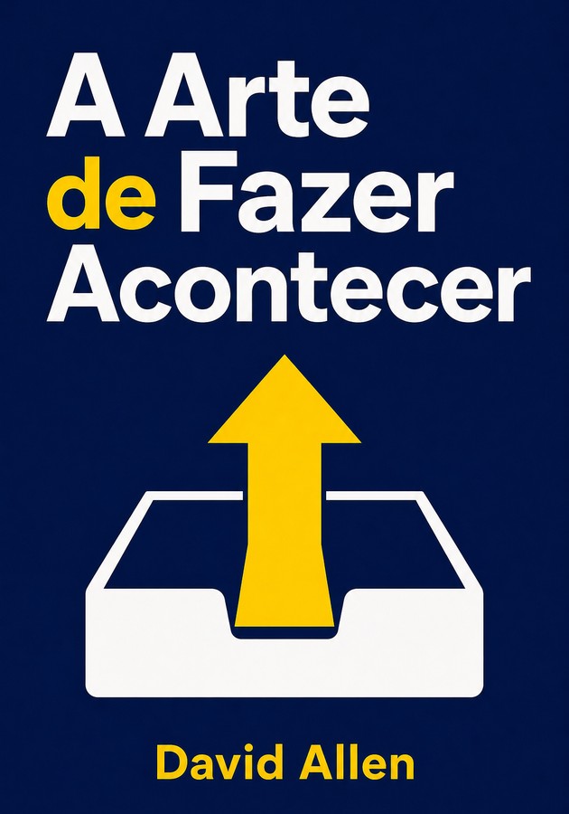 Capa do livro A Arte de Fazer Acontecer, de David Allen — resumo e resenha crítica no 12min