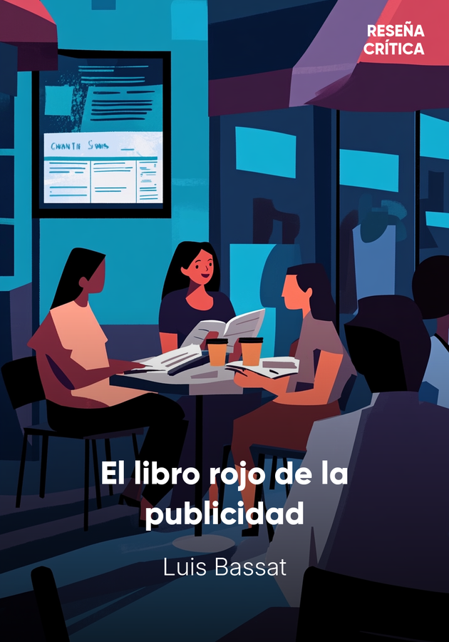 Portada del libro El libro rojo de la publicidad, de Luis Bassat — resumen crítico y reseña en 12min