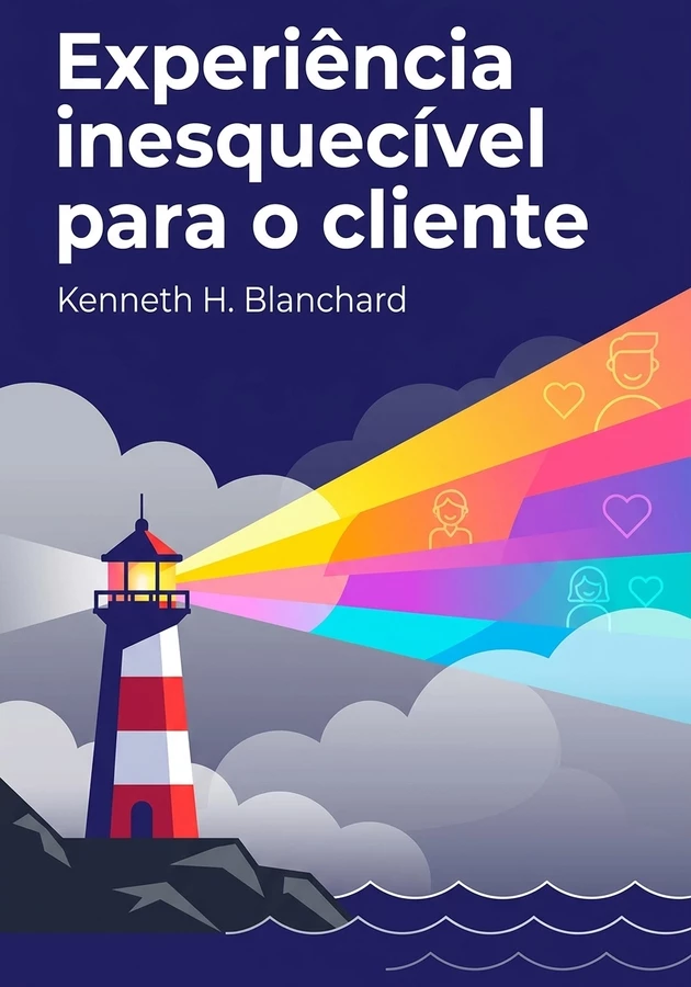 Capa do livro Experiência inesquecível para o cliente, de Kenneth H. Blanchard  — resumo e resenha crítica no 12min