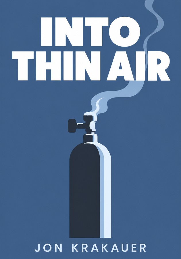 Book cover of Into Thin Air by Jon Krakauer — critical summary review on 12min