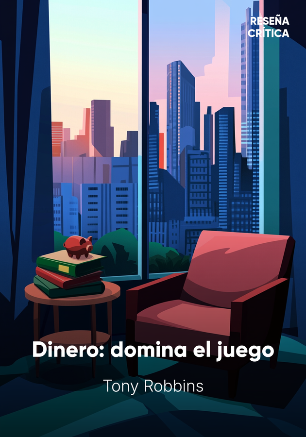 Portada del libro Dinero: domina el juego, de Tony Robbins — resumen crítico y reseña en 12min