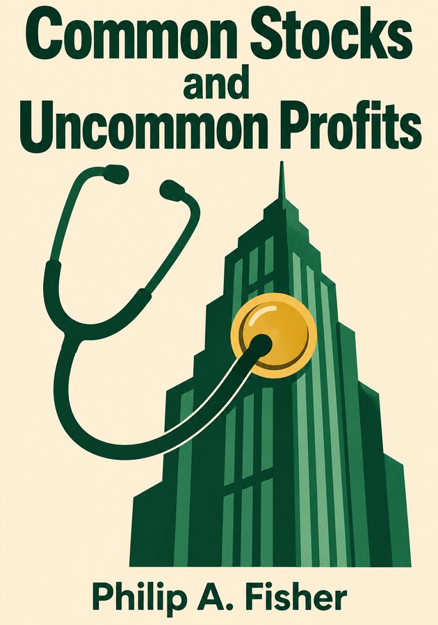 Book cover of Common Stocks and Uncommon Profits  by Philip A. Fisher — critical summary review on 12min
