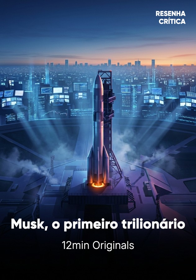Capa do livro Musk, o primeiro trilionário, de 12min Originals — resumo e resenha crítica no 12min