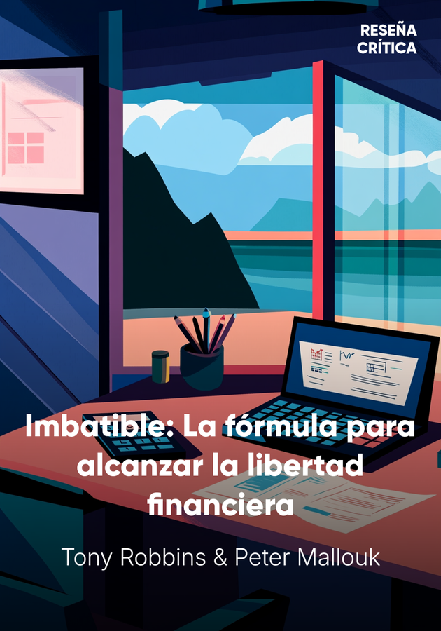 Portada del libro Imbatible: La fórmula para alcanzar la libertad financiera, de Tony Robbins — resumen crítico y reseña en 12min