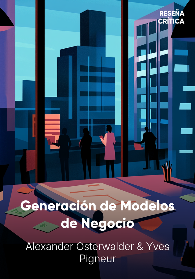 Portada del libro Generación de Modelos de Negocio, de Alexander Osterwalder — resumen crítico y reseña en 12min