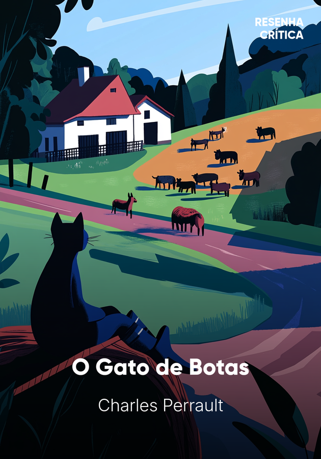 Capa do livro O Gato de Botas, de Charles Perrault — resumo e resenha crítica no 12min