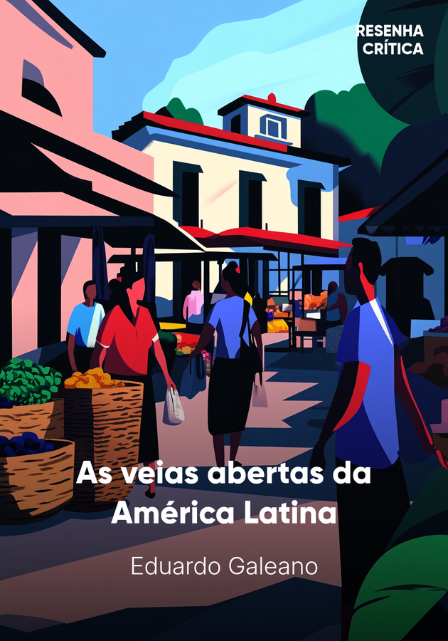 Capa do livro As veias abertas da América Latina, de Eduardo Galeano — resumo e resenha crítica no 12min