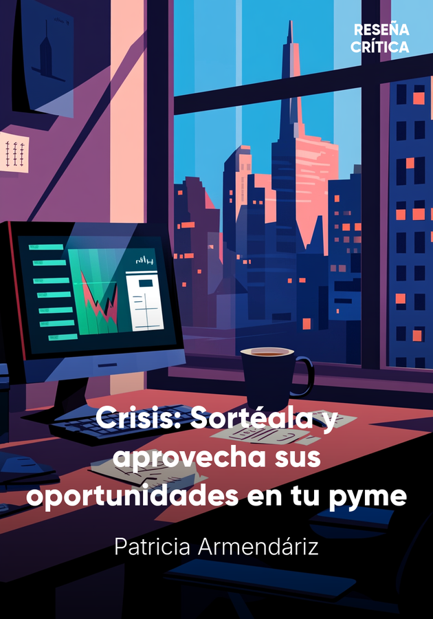 Portada del libro Crisis: Sortéala y aprovecha sus oportunidades en tu pyme, de Patricia Armendáriz — resumen crítico y reseña en 12min