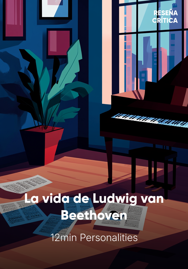 Portada del libro La vida de Ludwig van Beethoven, de 12min Personalities — resumen crítico y reseña en 12min