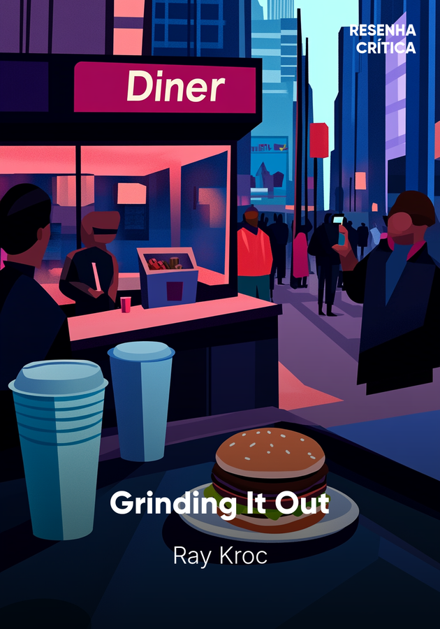 Capa do livro Grinding It Out, de Ray Kroc — resumo e resenha crítica no 12min