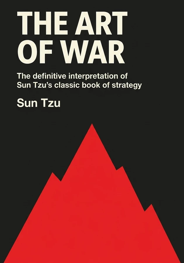 Book cover of The Art Of War by Sun Tzu — critical summary review on 12min