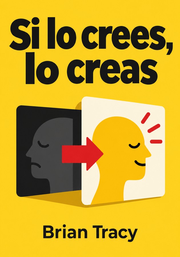 Portada del libro Si lo crees, lo creas, de Brian Tracy — resumen crítico y reseña en 12min