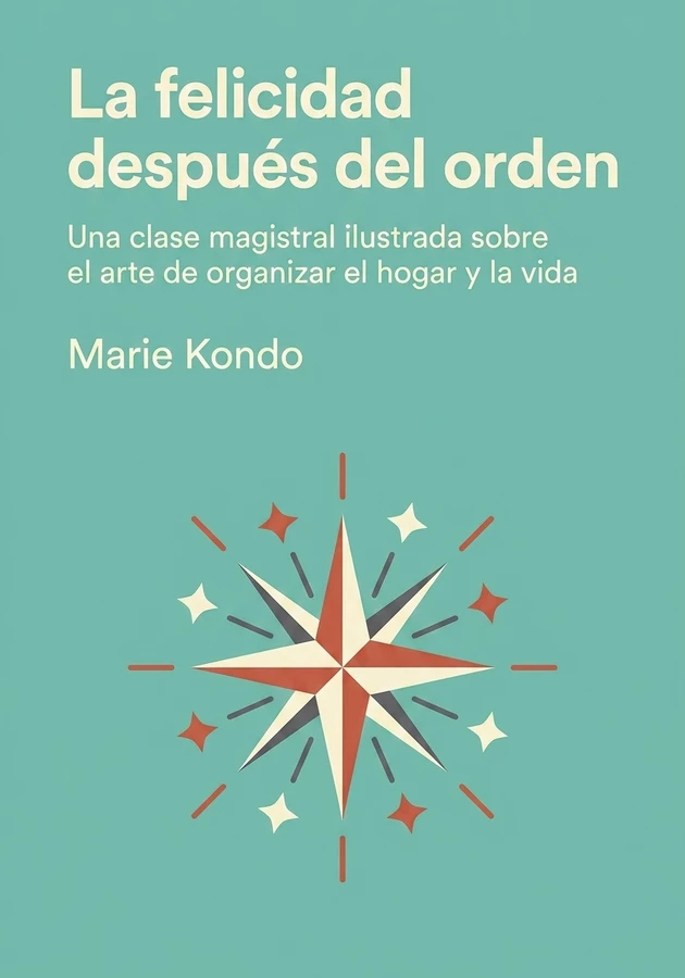 Portada del libro La felicidad después del orden, de Marie Kondo — resumen crítico y reseña en 12min
