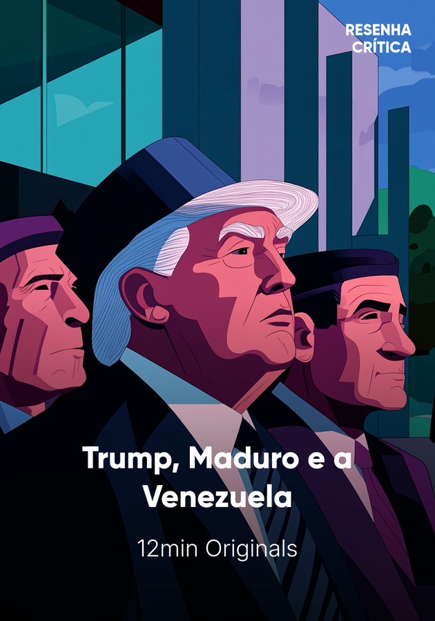 Capa do livro Trump, Maduro e a Venezuela, de 12min Originals — resumo e resenha crítica no 12min