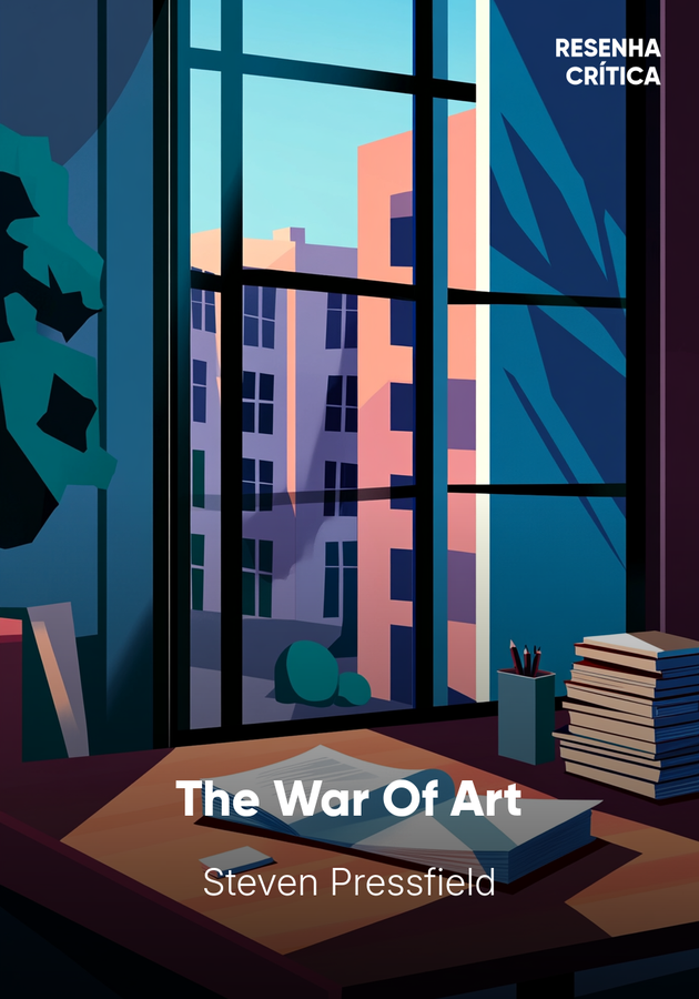 Capa do livro The War Of Art, de Steven Pressfield — resumo e resenha crítica no 12min