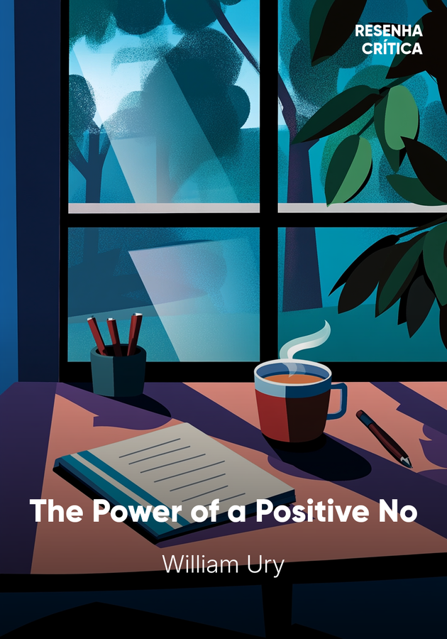 Capa do livro The Power of a Positive No, de William Ury — resumo e resenha crítica no 12min