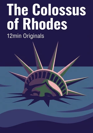 Book cover of The Colossus of Rhodes by 12min Originals — critical summary review on 12min