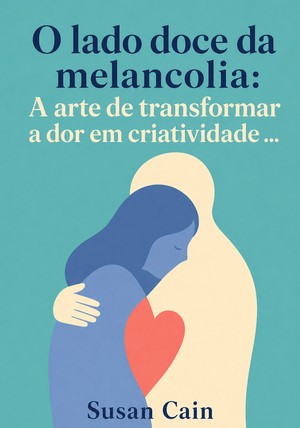 Capa do livro O lado doce da melancolia: A arte de transformar a dor em criatividade ..., de Susan Cain — resumo e resenha crítica no 12min