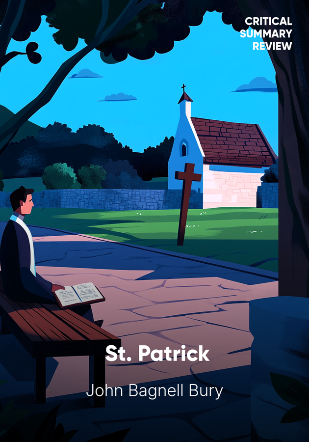 Book cover of  St. Patrick by John Bagnell Bury — critical summary review on 12min