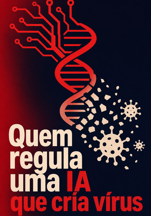 Capa do livro Quem regula uma IA que cria vírus, de 12min Originals — resumo e resenha crítica no 12min