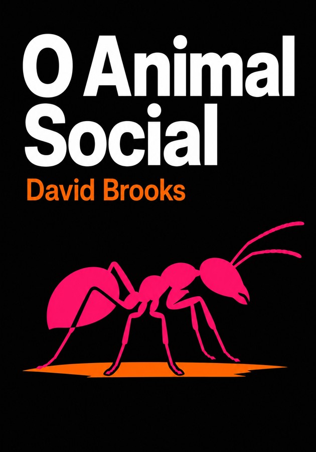 Capa do livro O Animal Social, de David Brooks — resumo e resenha crítica no 12min