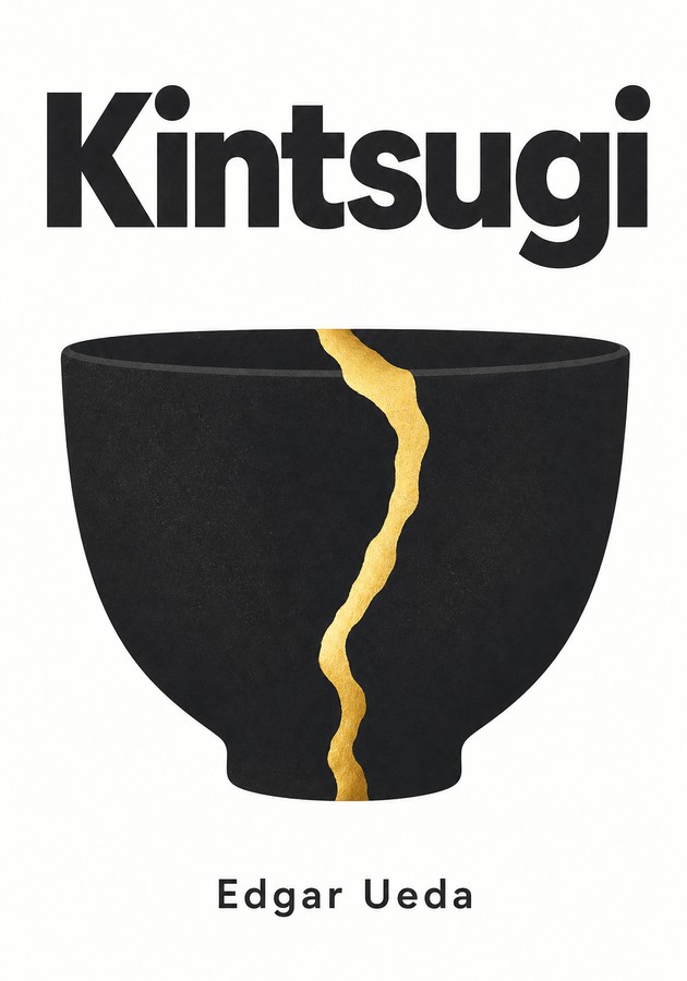 Capa do livro Kintsugi, de Edgar Ueda — resumo e resenha crítica no 12min