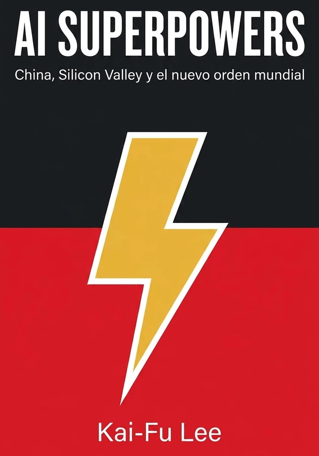 Portada del libro AI Superpowers, de Kai-Fu Lee — resumen crítico y reseña en 12min