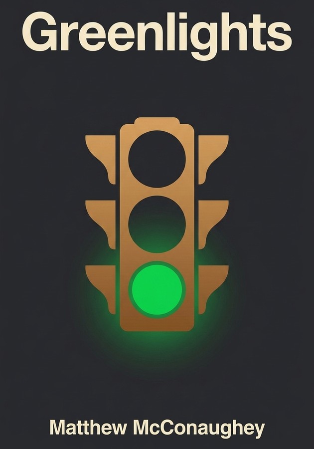 Book cover of Greenlights by Matthew McConaughey — critical summary review on 12min