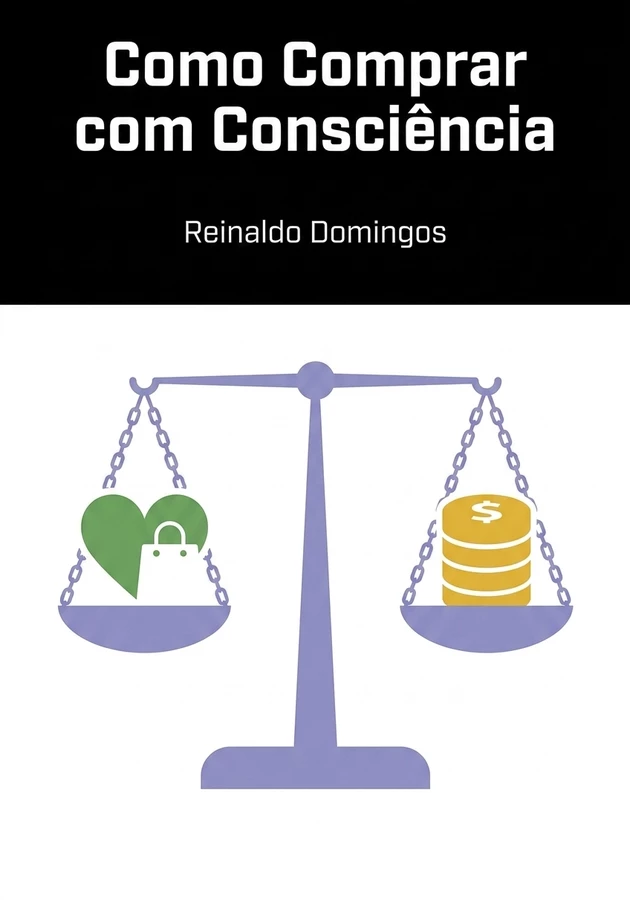 Capa do livro Como Comprar com Consciência, de Reinaldo Domingos — resumo e resenha crítica no 12min