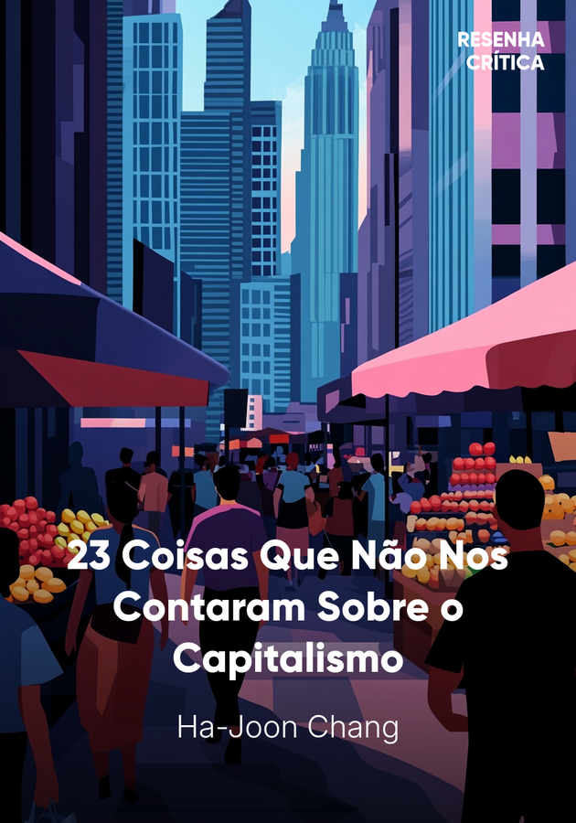 Capa do livro 23 Coisas Que Não Nos Contaram Sobre o Capitalismo, de Ha-Joon Chang — resumo e resenha crítica no 12min