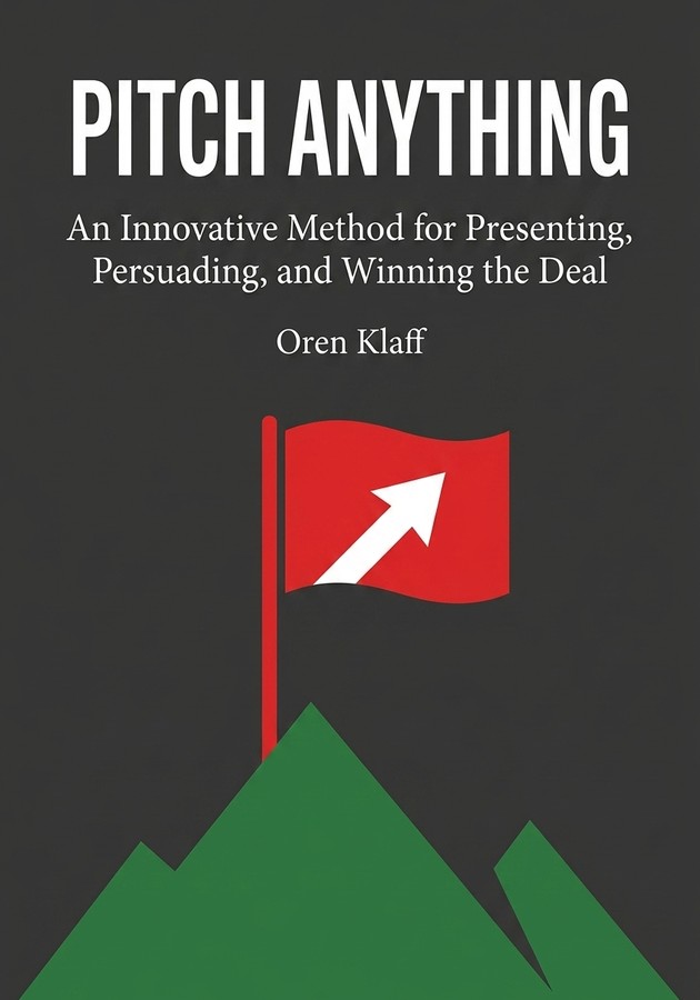 Capa do livro Pitch Anything, de Oren Klaff — resumo e resenha crítica no 12min