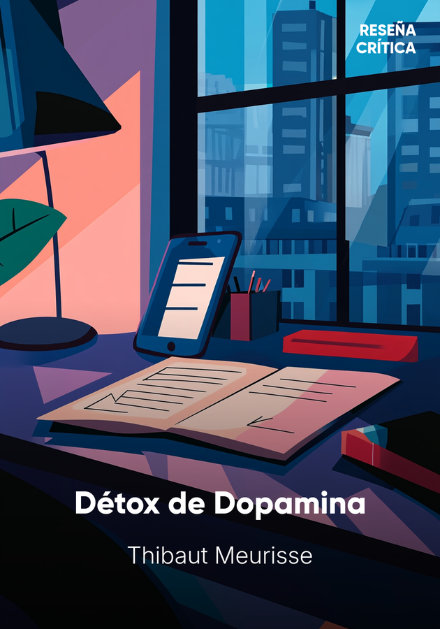 Portada del libro Détox de Dopamina, de Thibaut Meurisse — resumen crítico y reseña en 12min