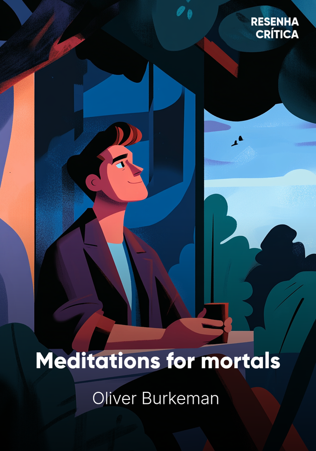 Capa do livro Meditations for mortals, de Oliver Burkeman  — resumo e resenha crítica no 12min