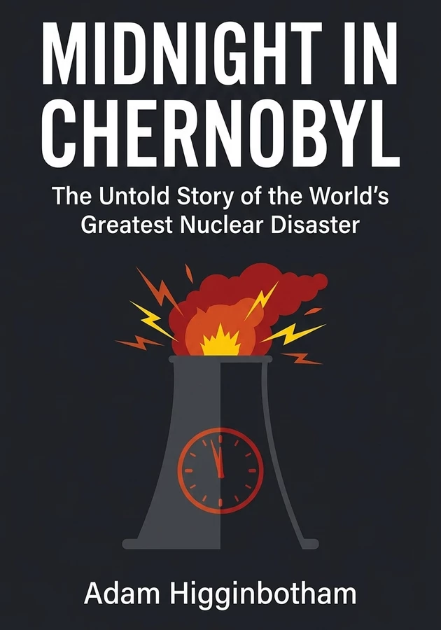 Book cover of Midnight in Chernobyl by Adam Higginbotham — critical summary review on 12min