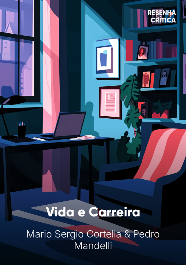 Capa do livro Vida e Carreira, de Mario Sergio Cortella — resumo e resenha crítica no 12min