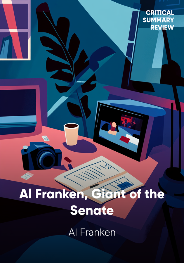 Book cover of Al Franken, Giant of the Senate by Al Franken — critical summary review on 12min
