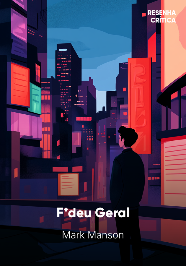 Capa do livro F*deu Geral, de Mark Manson — resumo e resenha crítica no 12min