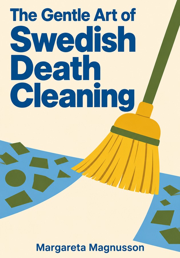 Book cover of The Gentle Art of Swedish Death Cleaning by Margareta Magnusson — critical summary review on 12min