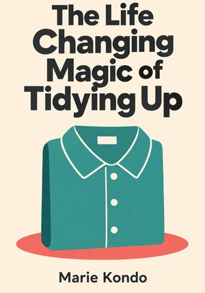 Book cover of The Life Changing Magic of Tidying Up by Marie Kondo — critical summary review on 12min